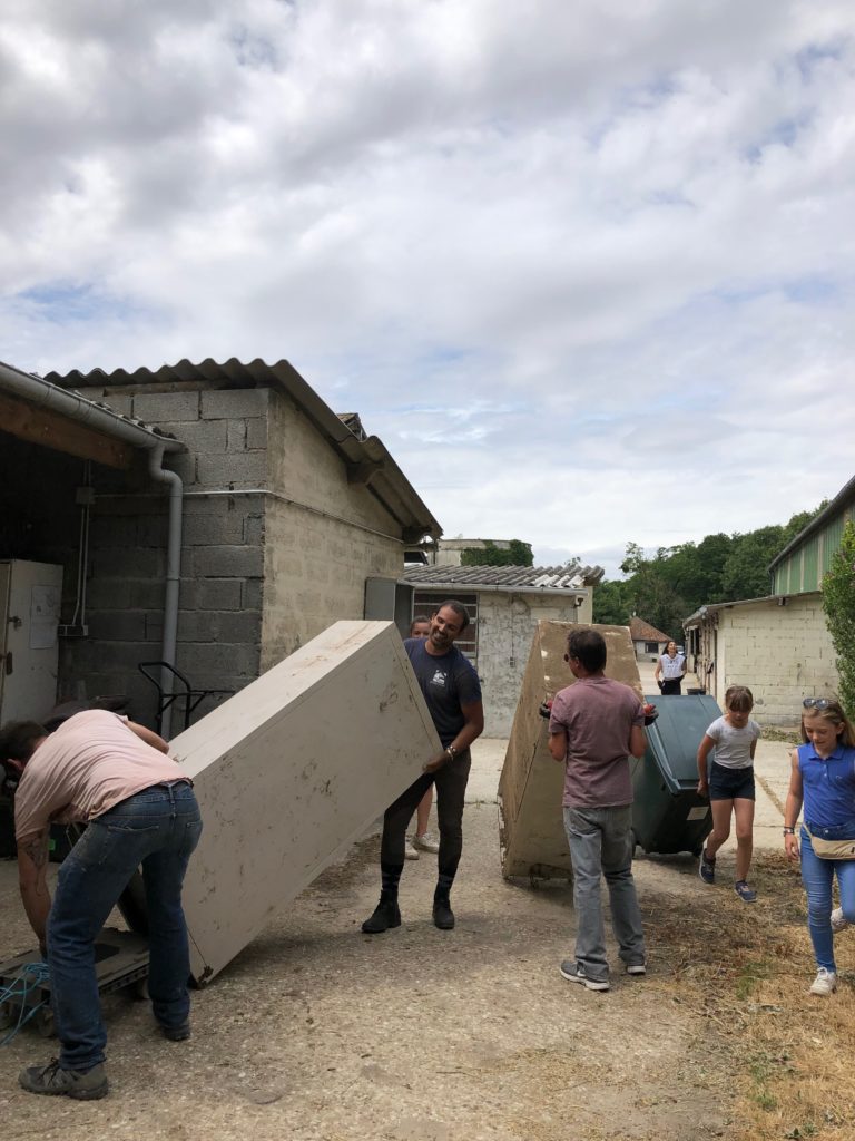 Déménagement écurie à L'Isle Adam (95)