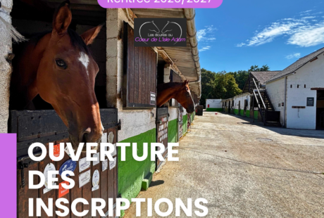 OUVERTURE DES INSCRIPTIONS 2026/2027